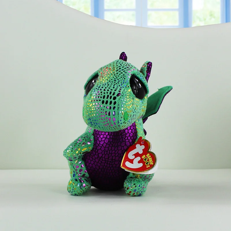 Ty Beanie Boos Plush Baby Toys Beanie Babies Unicorn Owl Pink Dolphin Turtle Penguin Dragon Dog Animals Soft Baby Dolls