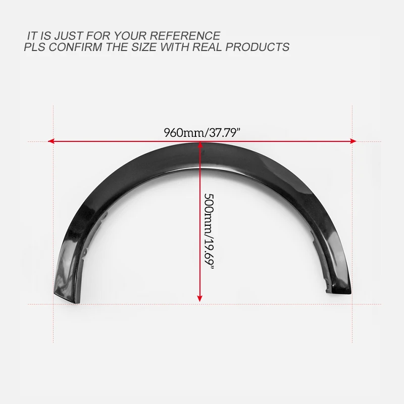 ATS style FRP Fiber glass Fiber Wide Комплект крыльев(10 мм шире и 15 мм опущено) CHR Fiber glass Wheel арочный комплект для Toyota на CH-R