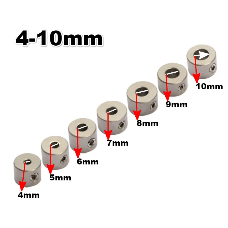 1 шт. 4-10 мм Деревообрабатывающие сверлильные Стопорные воротники кольцо позиционирования стоп кольцо Глубина сверления контроллер