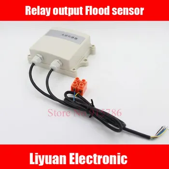 

Relay output Water immersion transmitter / DC9-24V water leak detection sensor / NO contact water immersion sensor IP65