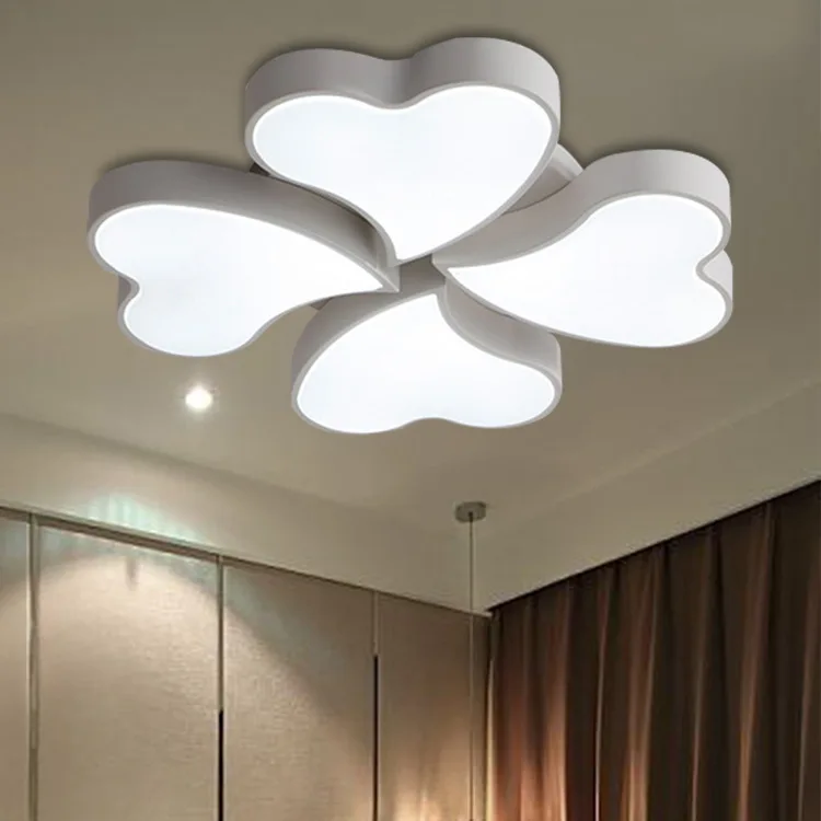 Main bedroom light warm romantic LED ceiling light creative living room light simple modern ultra-thin restaurant light