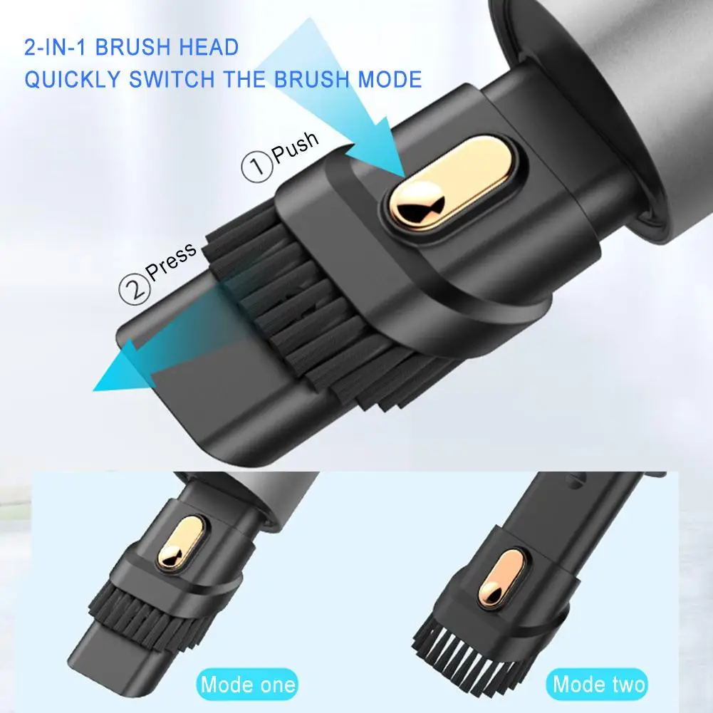 Ручной автомобильный пылесос портативный мини Мощный беспроводной USB интерфейс Вакуумный Пылесос Бытовой чистые принадлежности