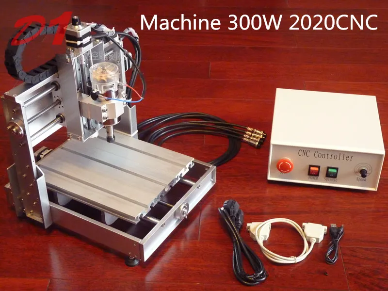 

Micro CNC engraving machine 300W Mach DIY CNC 2020 engraving machine 600 mm / Working speed