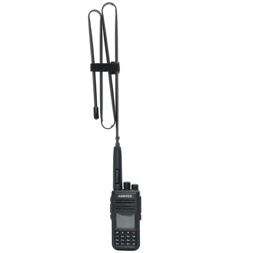 108 см/42,5 дюйма 5.0dBi SMA-M Двухдиапазонная VHF/UHF тактическая антенна для Yaesu TYT MD-380 Wouxun Ham Радио Walkie T