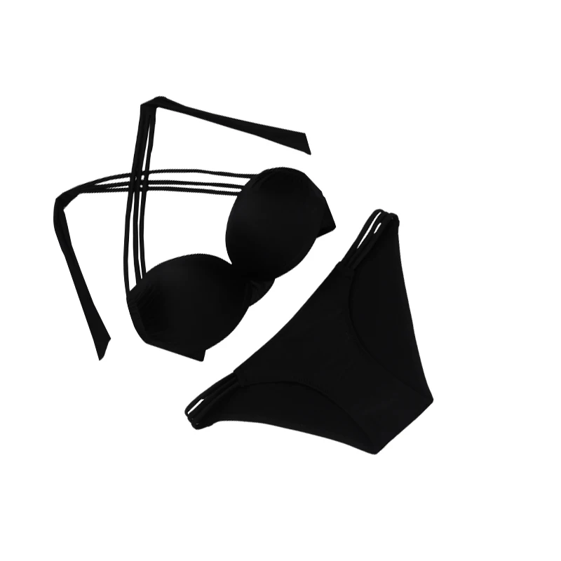 Bandage sexy bikini black 002