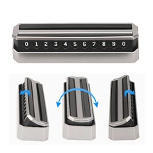 Numero di Telefono Della Scheda di Parcheggio auto Sticker Stile Del Cassetto Nascosto Per Ford Focus 2 3 fiesta mondeo ecosport kuga HYUNDAI ix35 opel Astra