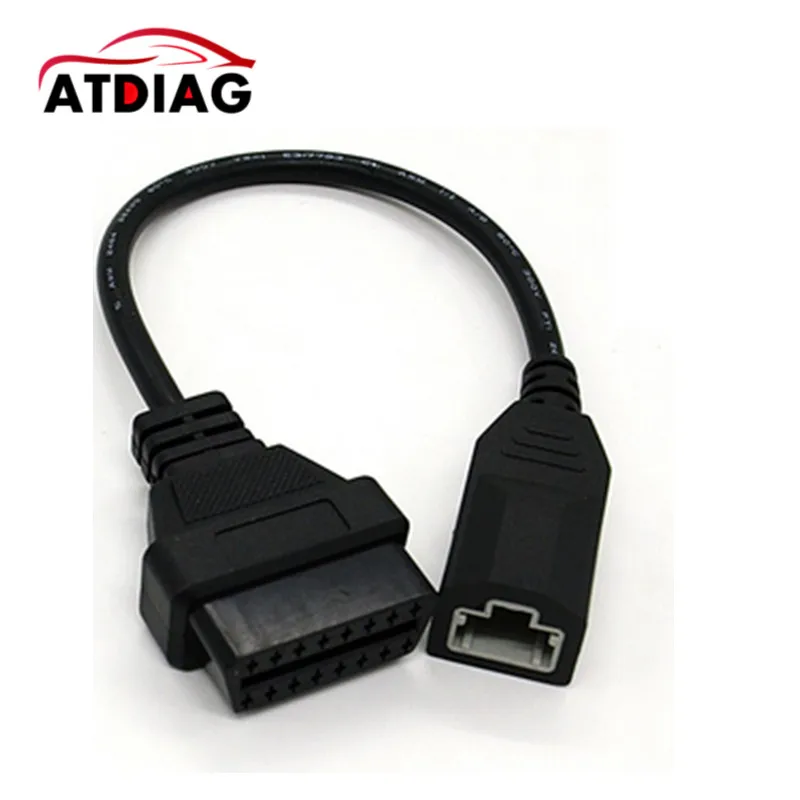 Горячая OBD 2 кабеля 3pin OBD1 адаптер OBD2 OBDII 3 pin to 16 pin разъем