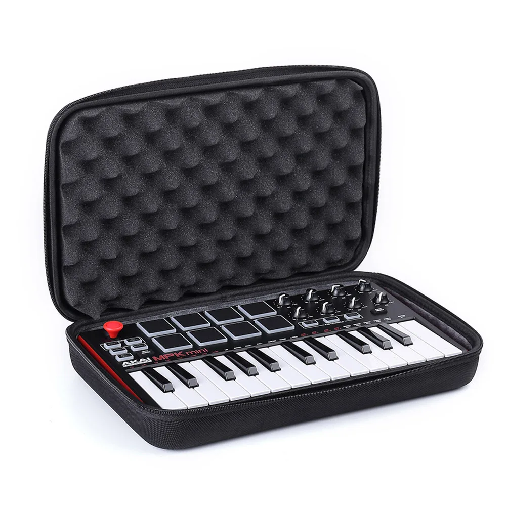 

2018 New EVA Travel Bag Case for Akai Professional MPK Mini MKII | 25-Key Ultra-Portable USB MIDI Drum Pad & Keyboard Controller
