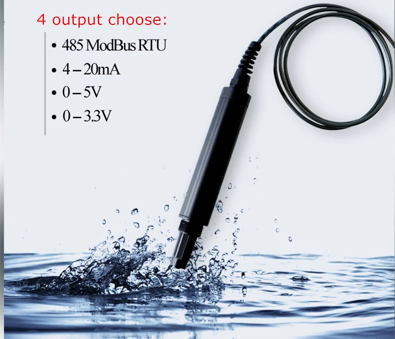 

DOS-600 dissolved oxygen sensor oxygen electrode DO content RS485modbus/4-20mA Dissolved oxygen transmitter