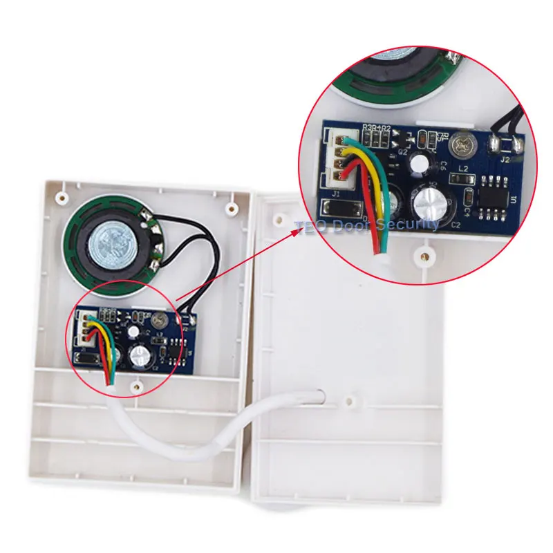 Electronic Bell DC 12V Input A Part of Door Access Controller Wired Doorbell No Need to Change Battery