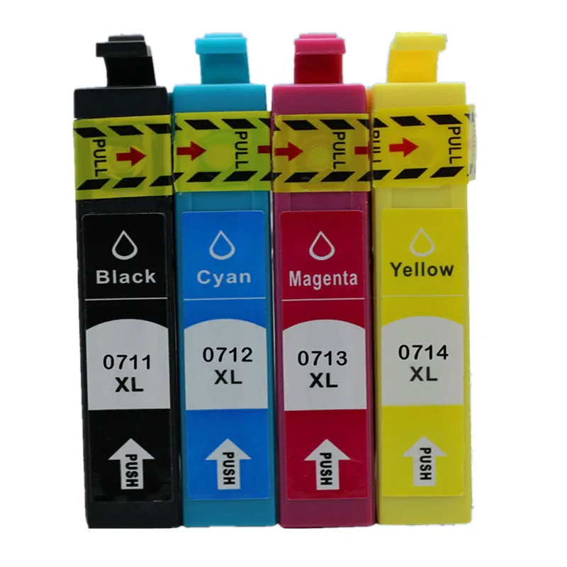 Замена 71 T0711 T0714 T0715 чернильный картридж для EPSON Stylus SX215/SX218/SX400/SX405/SX405WiFi/SX410/SX415/SX510|ink