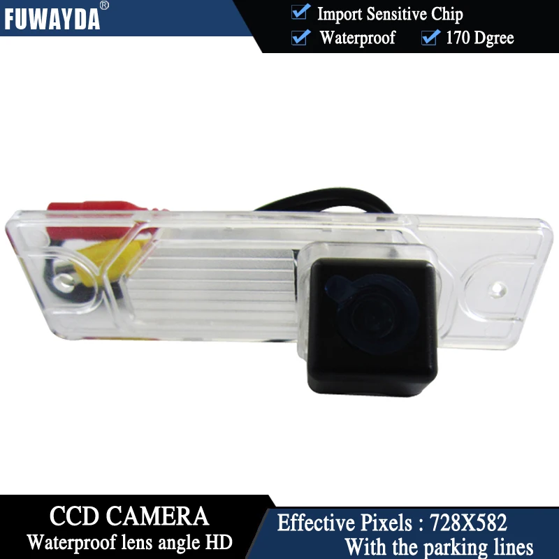 Камера заднего вида FUWAYDA с цветным ПЗС чипом для RENAULT KOLEOS|camera for renault|car rear view reversecar
