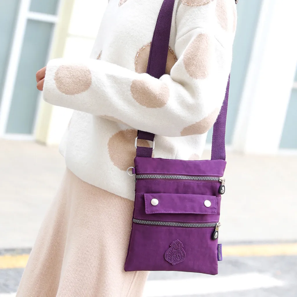 Women Nylon Shoulder Bag Waterproof Elegant Daily Shopping Handbag High Quality Versatile Square Bag Ladies Bolsos#5