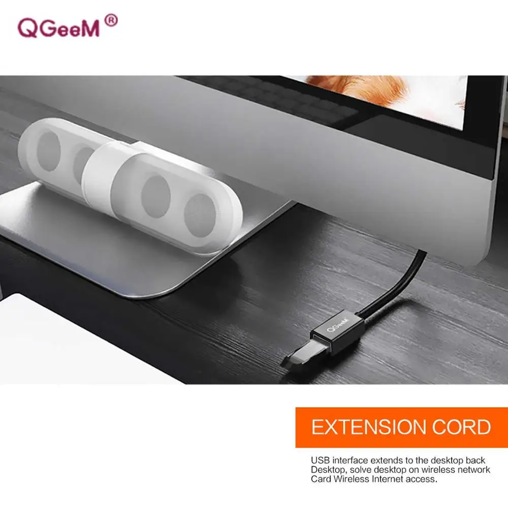 QGeeM USB кабель удлинитель Супер Скоростной 3 0 папа мама 1 м 2 Синхронизация данных