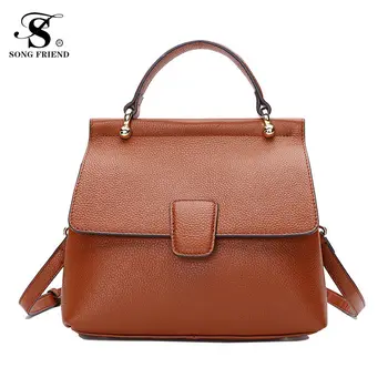 

Vintage Women's Handbags 2019 Fashion Brand Candy Shoulder Bags Ladies Totes Simple Trapeze Women Messenger Bag shell Clemence