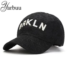 [YARBUU] бейсбольная кепка новые модные женские кепки кружевная бейсболка с принтом; головной убор с вышивкой Кепка с надписью для девочек шляпы летняя кепка