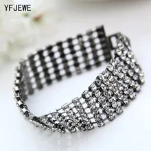 Ручная работа европейские и американские браслеты с подвесками и браслеты с покрытием из кристаллов браслеты для женщин ювелирные изделия B076