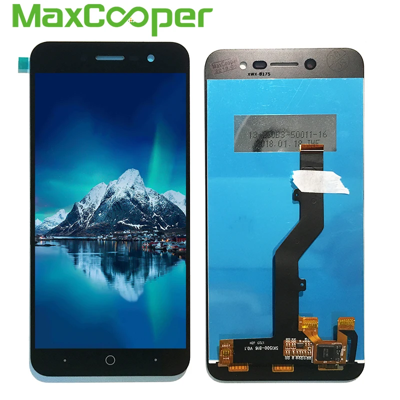 Высококачественный ЖК-дисплей 5 0 дюйма для ZTE Blade A520 и модуль дигитайзера