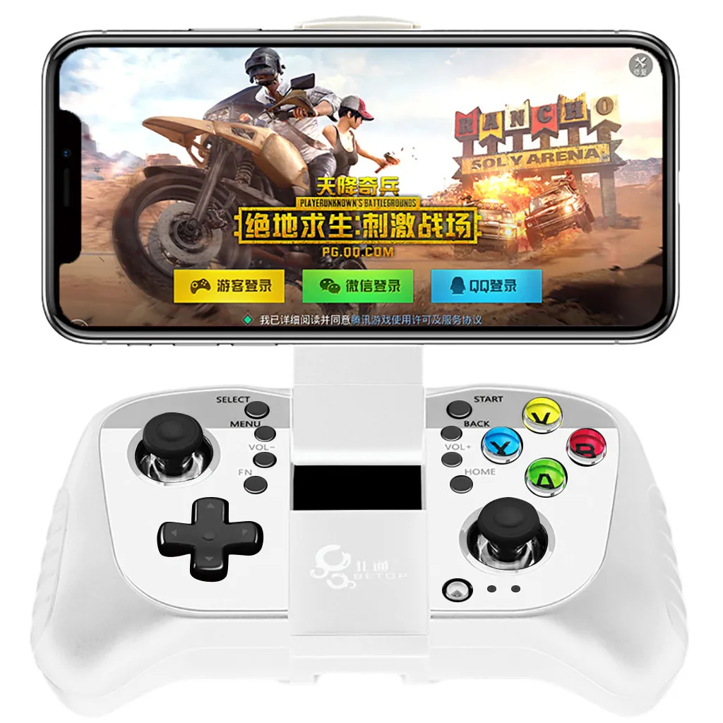 Bluetooth 4,0 схема геймпад игровой контроллер Joypad прямой PlayPUBG iOS/Android Универсальная Кнопка турбо ускорения