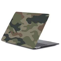 Camouflage Pattern Laptop Case For Apple MacBook Pro Retina Air 11 12 13.3 15inch,for mac new Air/ Pro A1932 A1708 A1707 shell