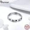 [Coupon $15 OFF $3] BAMOER 925 Sterling Silver Stackable Dog Cat Footprints Finger Rings for Women Wedding  Ring GIFT SCR445 ► Photo 3/6