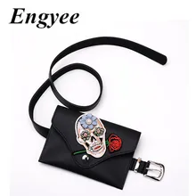 Engyee Женская поясная сумка для мобильного телефона, роскошная кожаная поясная сумка, сумка-бум, Милая женская дизайнерская сумка-держатель для денег, поясная сумка с карманом