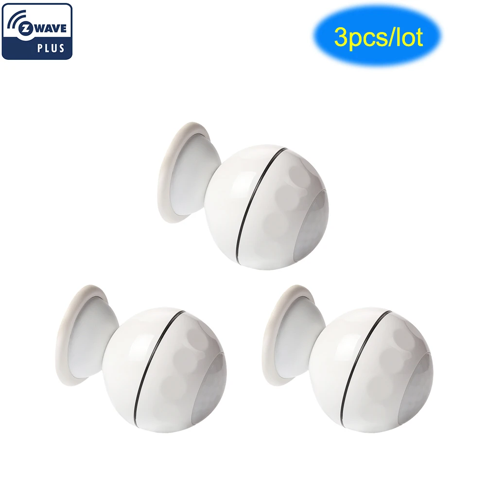 

NEO COOLCAM 3pc/lot Z-wave Plus PIR Motion Sensor Detector Home Automation Power Operated Z wave Alarm System Motion Sensor