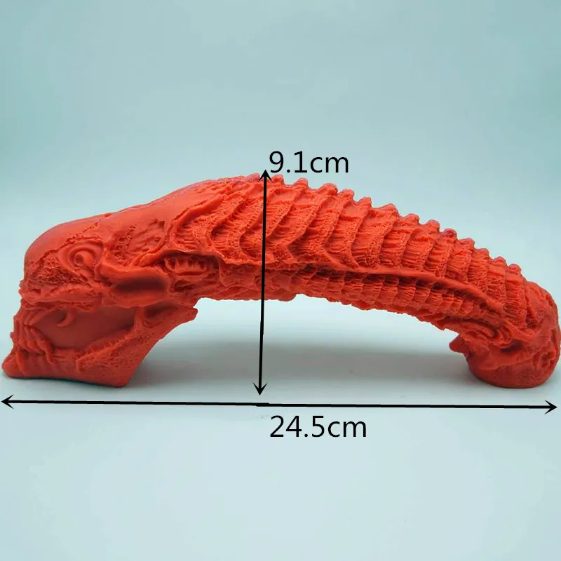 3D формы для торта силиконовые Инопланетные Монстр био Череп Плесень применима к выпечтовары продуктов Кухонная утварь мыло Шоколад Плесень