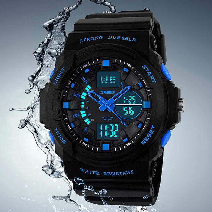 Relogio Masculino Skmei Брендовые мужские спортивные цифровые часы LED желе военные наручные
