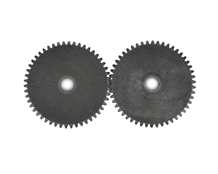 YIMAKER, 2 шт., 50 зубьев, 5 мм, 0,5, модуль Spur gear, s-образная проволока, отверстие M3, внутреннее отверстие, 5 мм, 45 стальная металлическая шестерня