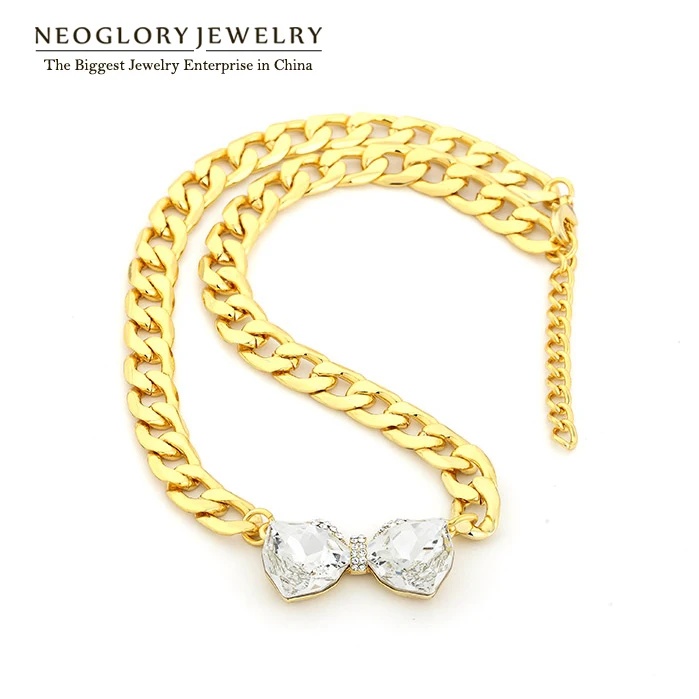 Neoglory Fashion Choker Thick Chain Necklaces Pendants for
