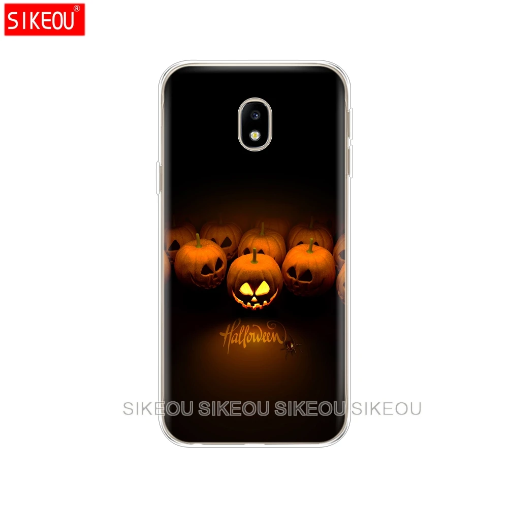 Силиконовый чехол для телефона Samsung Galaxy J3 J5 J7 2017 J330 J530 J730 PRO j2 2018 Хэллоуин