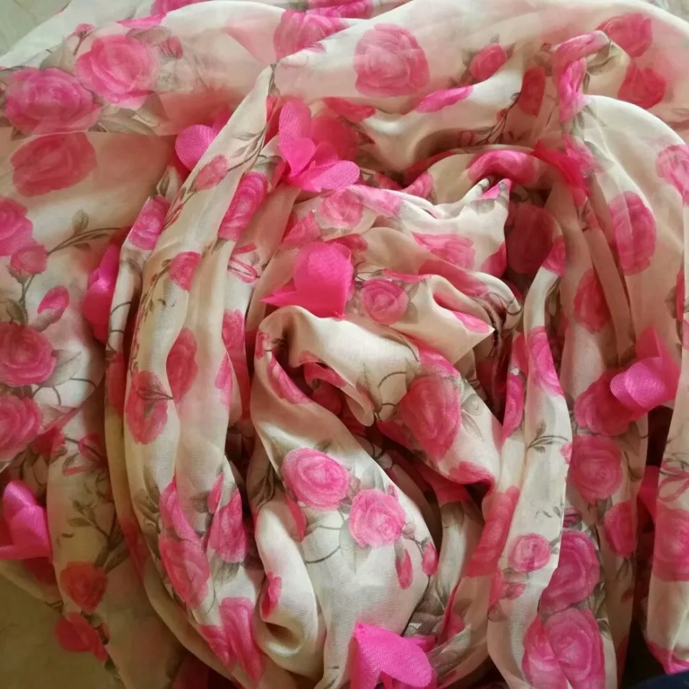 3d bridal fabric