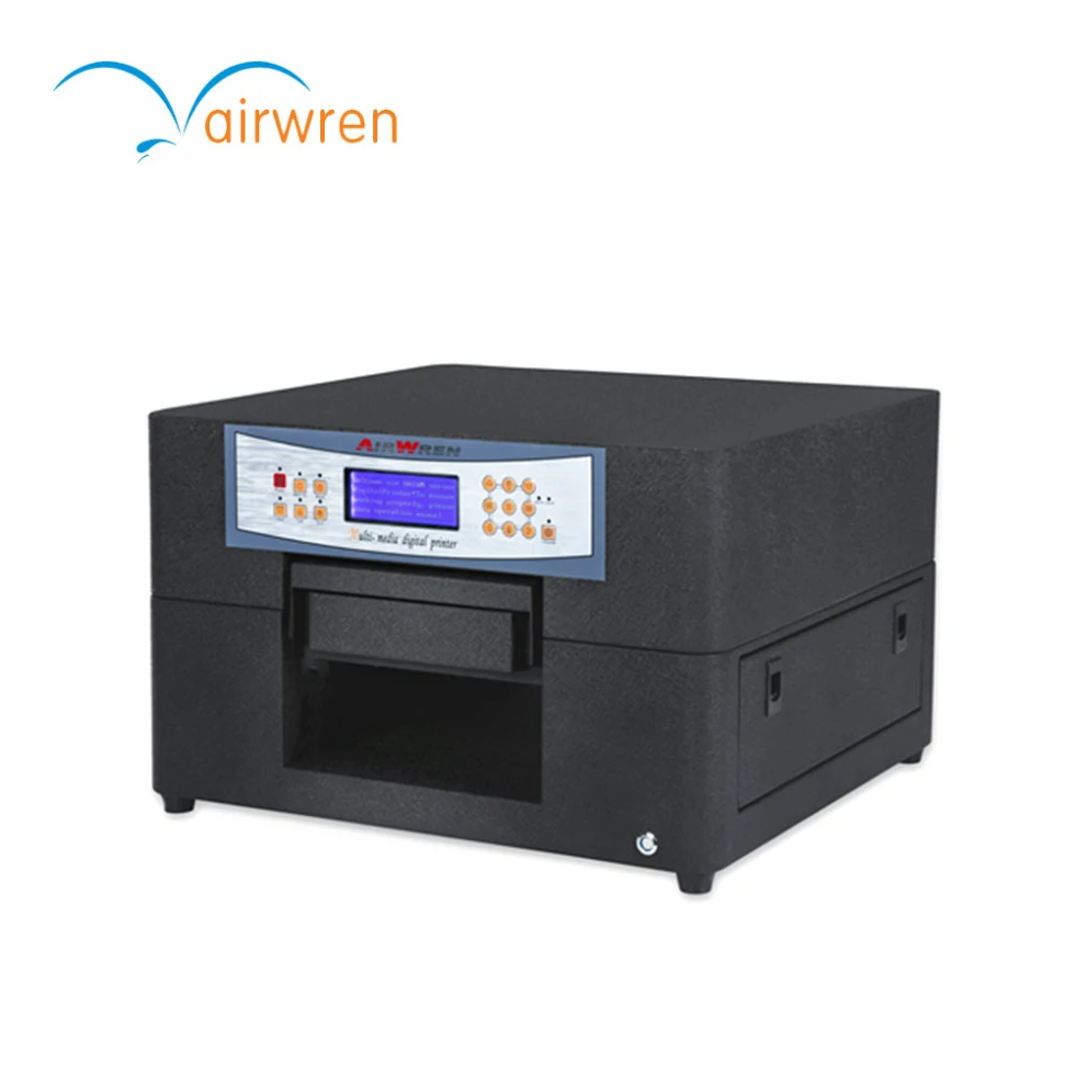  Smart A4 LED uv printer with 3d effect printing machine for phone casewoodglass