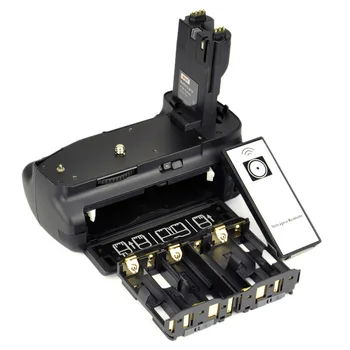 

DSTE BG-E7 Multi-Power Vertical Battery Grip + Remote Control for Canon 7D DSLR Camera