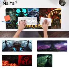 Maiya Подарочный коврик Мир Warcraft, игра, натуральный резиновый игровой коврик для мыши, Настольный коврик,, большой коврик для мыши, коврик для клавиатуры