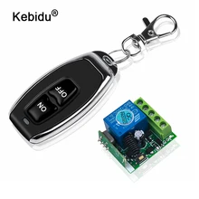Transmetteur RF à verrouillage électronique 433 Mhz, Module de commande à distance sans fil, interrupteur relais récepteur DC 12V 1CH