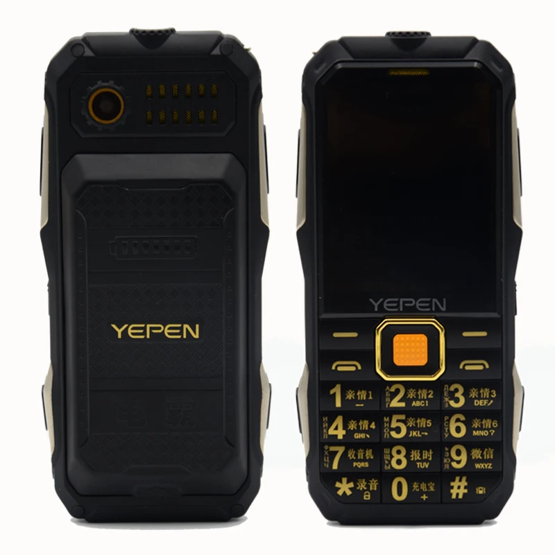 Yupen мобильный телефон ТВ Поддержка Dual SIM 3D звук большая батарея GSM бар телефон банк питания Китай разблокированные сотовые телефоны