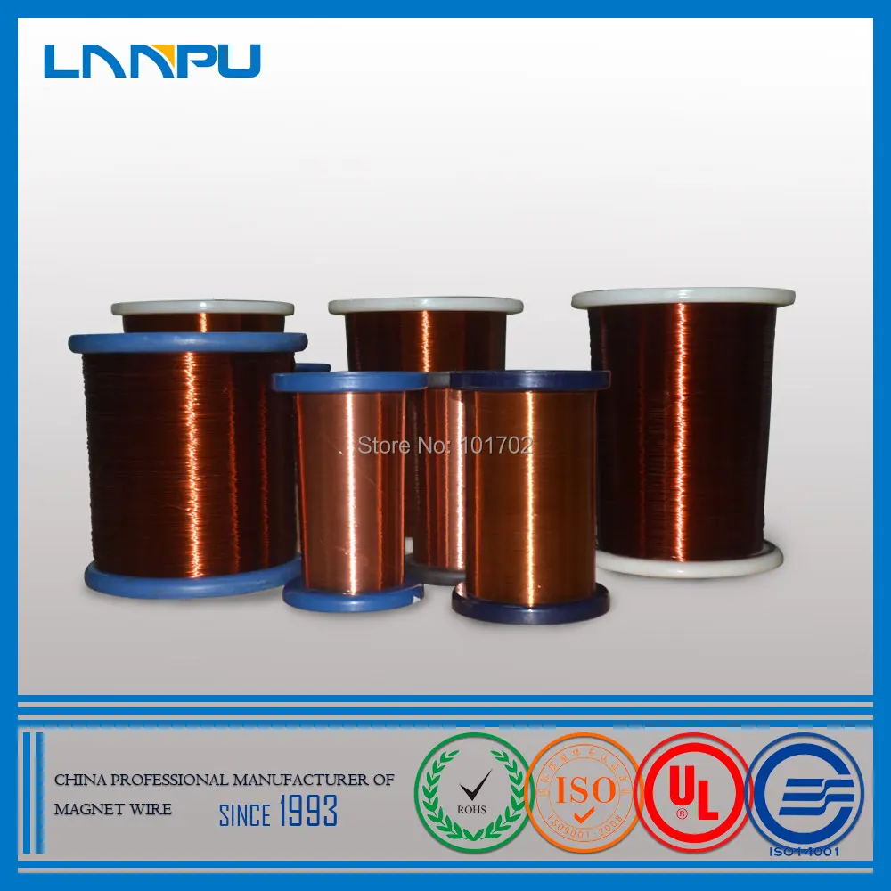 Heat Resistance Colored Polyimide Varnish Wire Copper Enameled Wire for