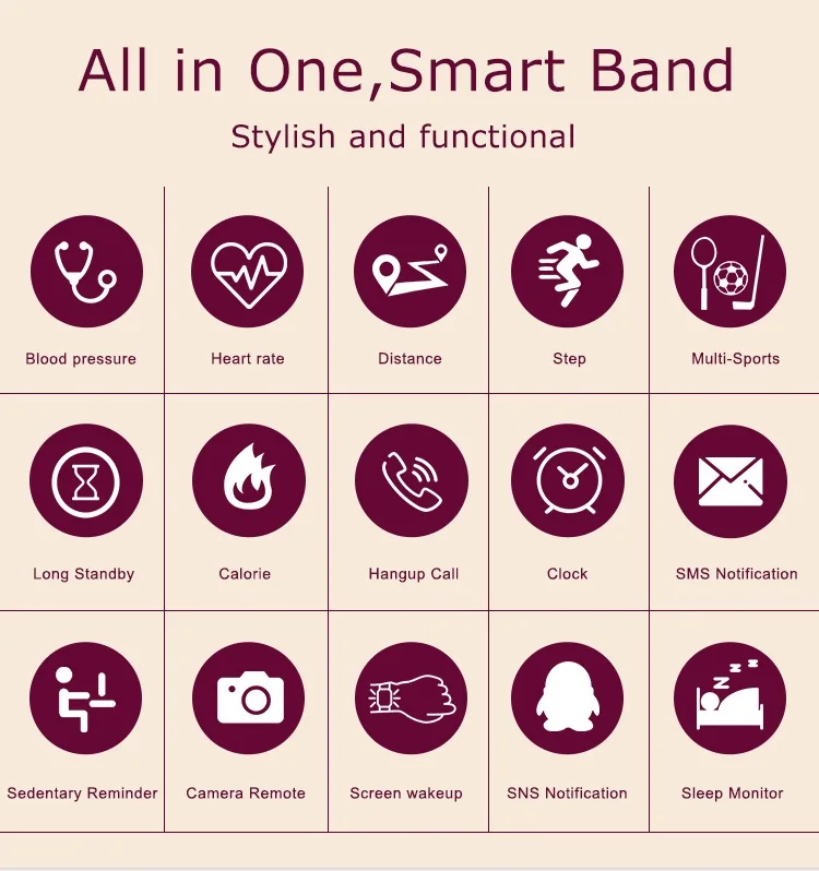 Bluetooth Smart Watch Men Sports Color Screen Waterproof Heart Rate Stainless Steel Digital Smart Watch Women relogio reloj 2019 (2)