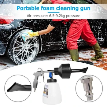 

Portable Tornado High Pressure Cleaning Tool Car Interior Care Washer For Interior Water Washing-Gun Us Plug