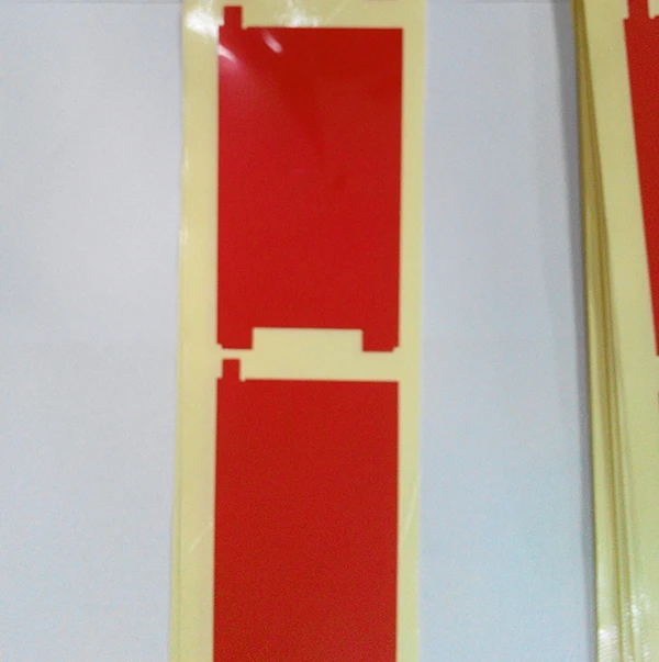 

For iPhone 5 5G 5S 5C LCD Backlight Red Sticker Replacement Pats 10pcs/lot