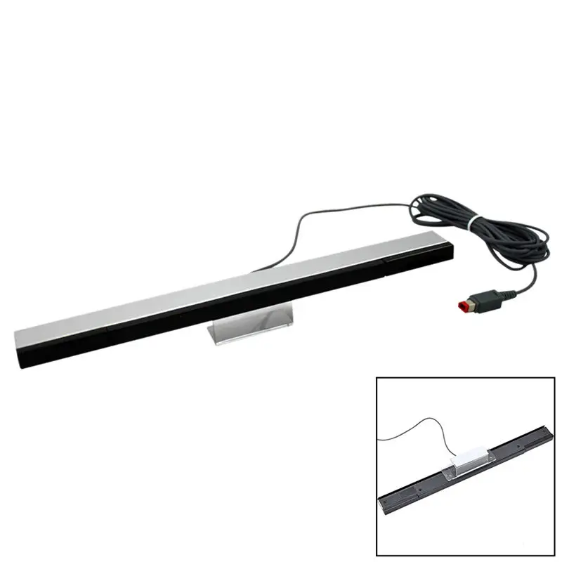

1PC Wired Infrared IR Signal Ray Sensor Bar/Receiver For U Nintend Wii PC Simulator Motion Sensor Game Move Remote Bar Inductor