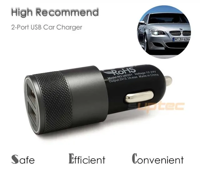 SUPTEC Car Phone Charger 2 Port Mini Dual USB Car Charger Adapter Quick Charging 5V 2A for iPhone Samsung Xiaomi LG Car-Charger cheap Meizu LG xiaomi Apple ZTE Nokia SONY Motorola Blackberry Other HTC Huawei Lenovo Universal Samsung Sup-charger001 RoHS CE FCC SUPTEC Car Phone Charger 2 Port Mini Dual USB Car Charger Adapter Quick Charging 5V 2A for iPhone Samsung Xiaomi LG Car-Charger cheap Meizu LG xiaomi Apple ZTE Nokia SONY Motorola Blackberry Other HTC Huawei Lenovo Universal Samsung Sup-charger001 RoHS CE FCC