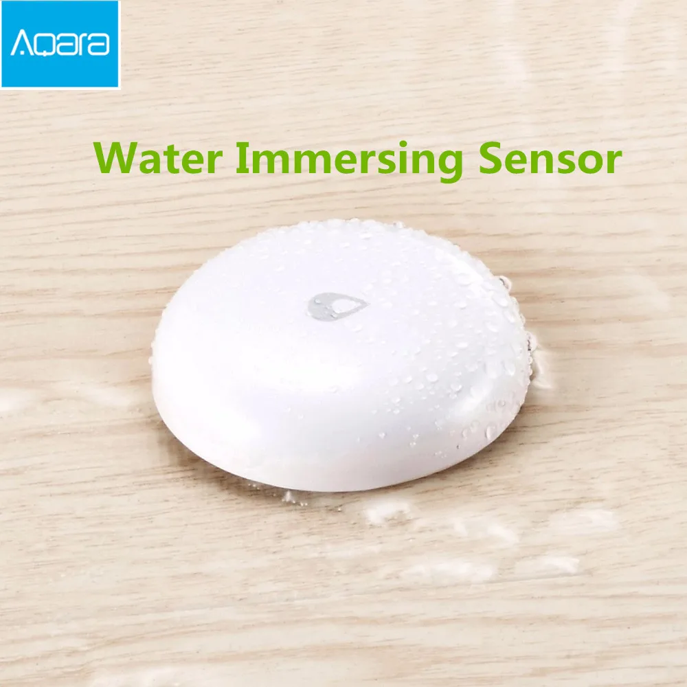 100% Original Xiaomi Mijia Aqara Water Immersing Sensor Flood Water Leak Detector for Home Remote Alarm Security Soaking Sensor