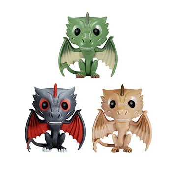  Game Of Thrones Drogon Rhaegal Viserion Vinyl Figure Model Toys Decoration Gift For Children 
