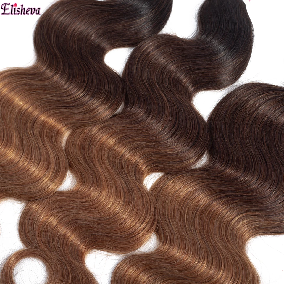 Elisheva ombre pacotes com frontal 1b430 loira