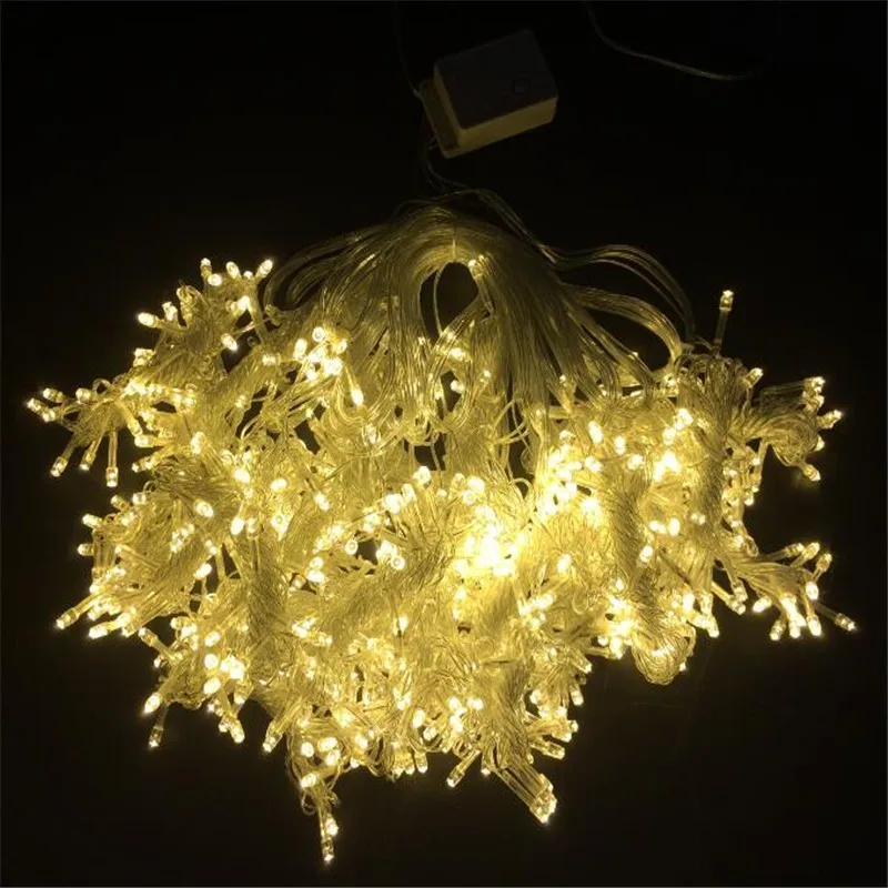 Jiaderui 6 м x 3 м 600LED свадьбы гирляндой Рождество гирлянды Шторы огни строки Открытый Новый год День рождения Декор сада