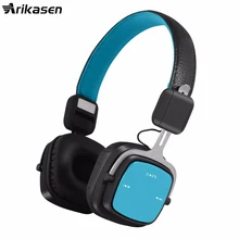 Arikasen Bluetooth наушники на ухо, Беспроводная складная Hi-Fi стерео гарнитура и проводные наушники 4 в 1 с микро поддержкой SD