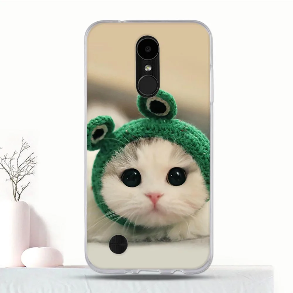 Для LG K4 2017 M160 чехол силиконовый задний бампер для LV1 Capa Романтический узор Phoenix 3 /